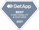 GetApp Best Functionality and features 2021