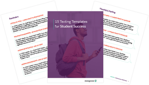 texting templates for student success