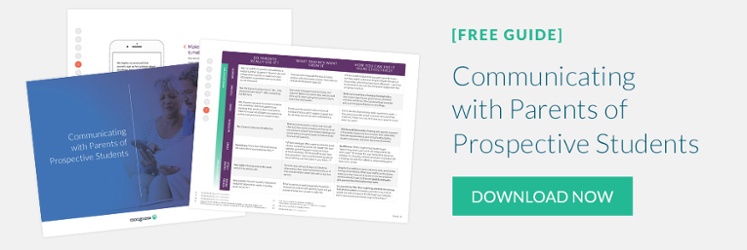 FREE GUIDE: Communicating with Parents of Prospective Students